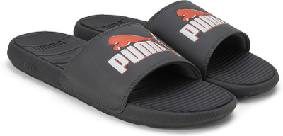 PUMA Men Cool Cat Leap Slides(Grey , 10)