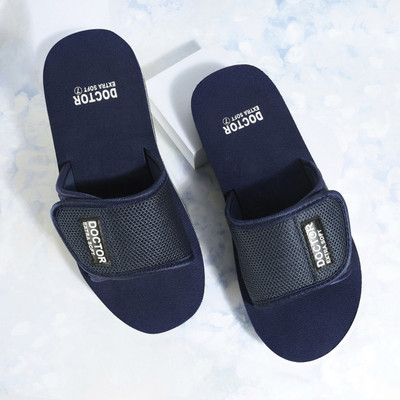 DOCTOR EXTRA SOFT Men Slides(Blue , 13)