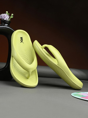 HRX by Hrithik Roshan Women Flip Flops(Green , 7)