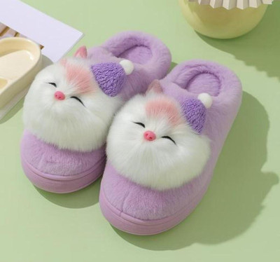 shoptegic Women Slides(Purple , 7)
