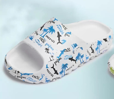 LNT FASHION Men Flip Flops(Blue , 7)