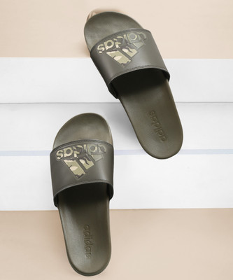 ADIDAS Men Slides(Green , 7)