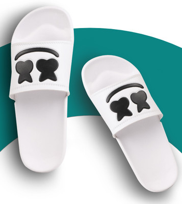 FORMIC Men Slides(Black , 9)