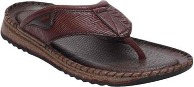Fresco Italia Men Slippers(Brown , 8)