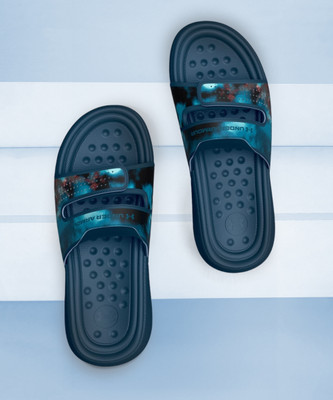 UNDER ARMOUR Women UA W Ansa Studio Graphic SL Flip Flops(Blue , 4.5)