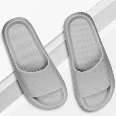 Elecant Men Slides(Grey , 7)