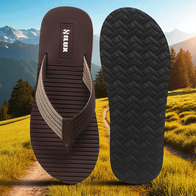 Hilux Men Slippers(Brown , 6)