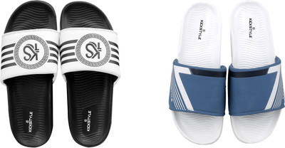 KICKSTYLE Men Slides(Multicolor , 6)