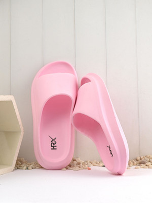 HRX by Hrithik Roshan Women Slides(Pink , 3)