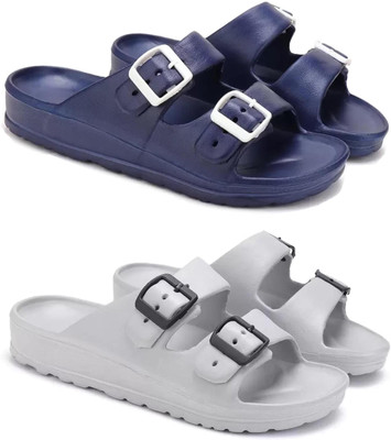 Pennen Men Slides(Grey , 8)