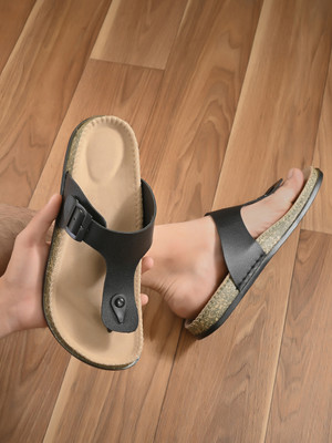 Layasa Men Slippers(Black , 11)