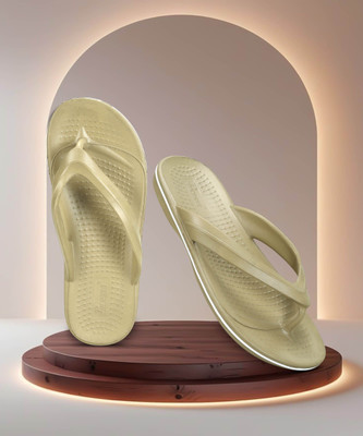 Paragon Men Slippers(Beige , 7)