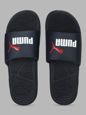 PUMA Men Cool Cat 2.0 Res Slides(Blue , 8)