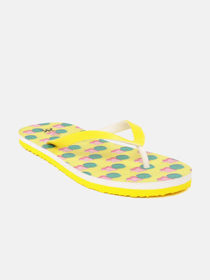 Kook N Keech Women Flip Flops(Multicolor , 7)