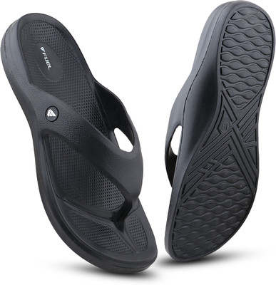FUEL Men Slippers(Black , 7)