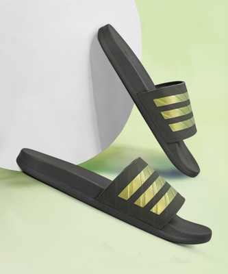 ADIDAS Men Flip Flops(Green , 7)