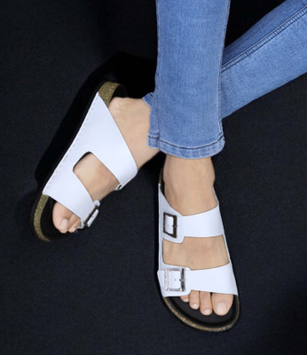 aadi Men Slides(White , 10)