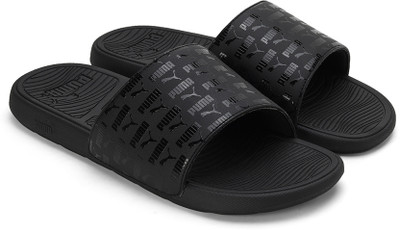 PUMA Men Cool Cat 2.0 AOP Slides(Black , 7)
