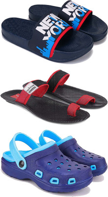 DRACKFOOT Men Slippers(Multicolor , 10)