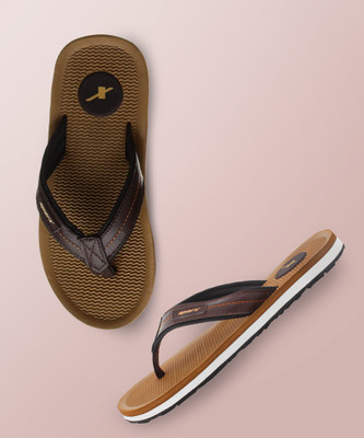 Sparx Men Flip Flops(Tan , 7)