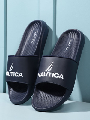 NAUTICA Men Slides(Navy , 10)