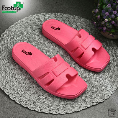 Footup Women Super Soft|Orthopedic|Comfortable|Lightweight|Diabetic Slides(Pink , 6)