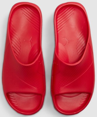 NIKE Men Slides(Red , 10)