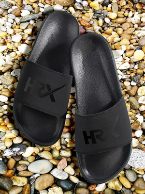 HRX by Hrithik Roshan Men Slides(Black , 10)