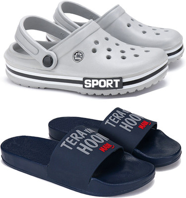 ORICUM Men Slides(Multicolor , 7)
