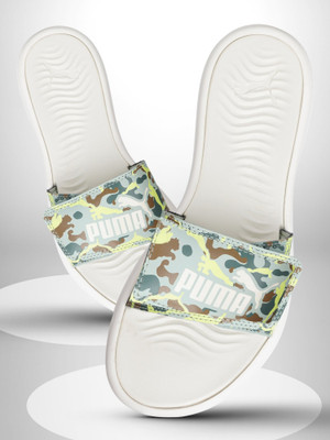 PUMA Women Slides(White , 3)