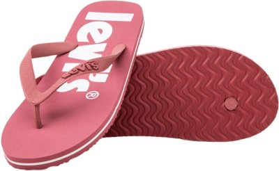 LEVI'S Men Flip Flops(Red , 10)