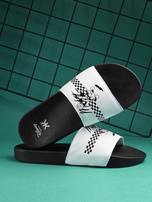 Kook N Keech Men Slides(Black , 8)
