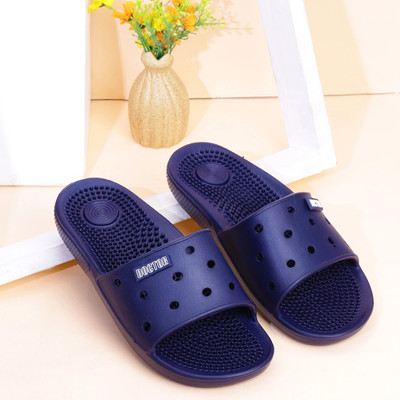 DOCTOR EXTRA SOFT Men Slides(Navy , 9)