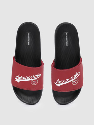 AEROPOSTALE Men Slides(Red , 8)