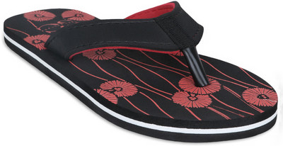 SOUL CULTURE Women Comfortable Stylish and Trending Colorful Printed Slippers Slippers(Red , 7)