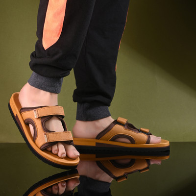 Doctor Health Super Soft Men Flats(Brown , 6)