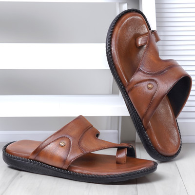 TrendWalk Men Slippers(Tan , 7)