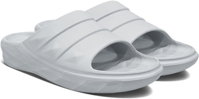 BRUTON Men Slides(Grey , 10)