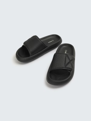 MAX Men Slides(Black , 9)