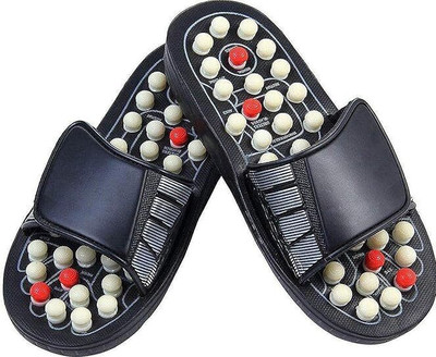 Aquacare Men Slippers(Black , 5)