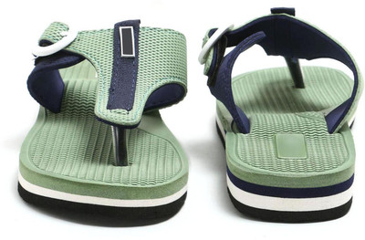 TOMSY CHOICE Men Flip Flops(Green , 7)