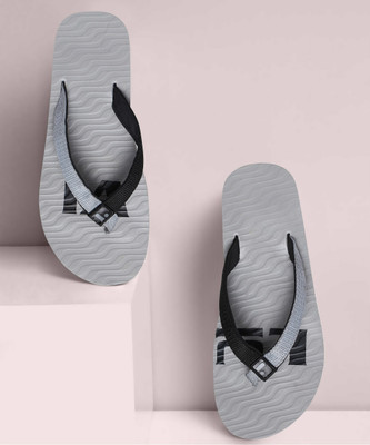LYVI Men Joy Grey Color Casual for Men's Flip Flops(Grey , 6)