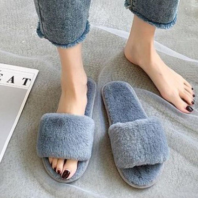 Sale YUG Women Flip Flops(Grey , 3)