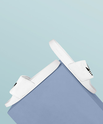 ADIDAS ORIGINALS Men ADILETTE LITE Slides(White 8)