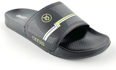 Annts Men Slides(Black , 11)