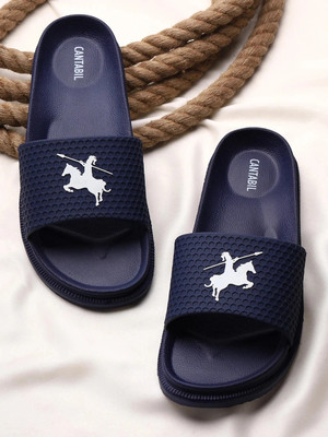 CANTABIL Men Slides(Navy , 6)