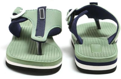 TOMSY CHOICE Men Flip Flops(Green , 6)