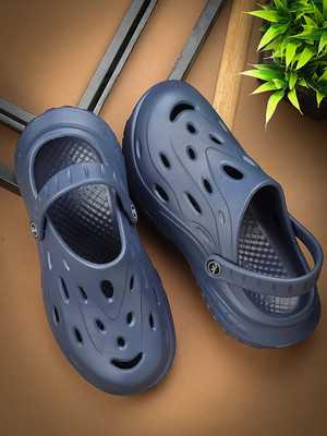 BERSACHE Men Flip Flops(Blue , 10)