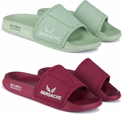 BERSACHE Men Flip Flops(Multicolor , 10)