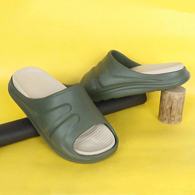 Aqualite Men Slides(Olive , 10)